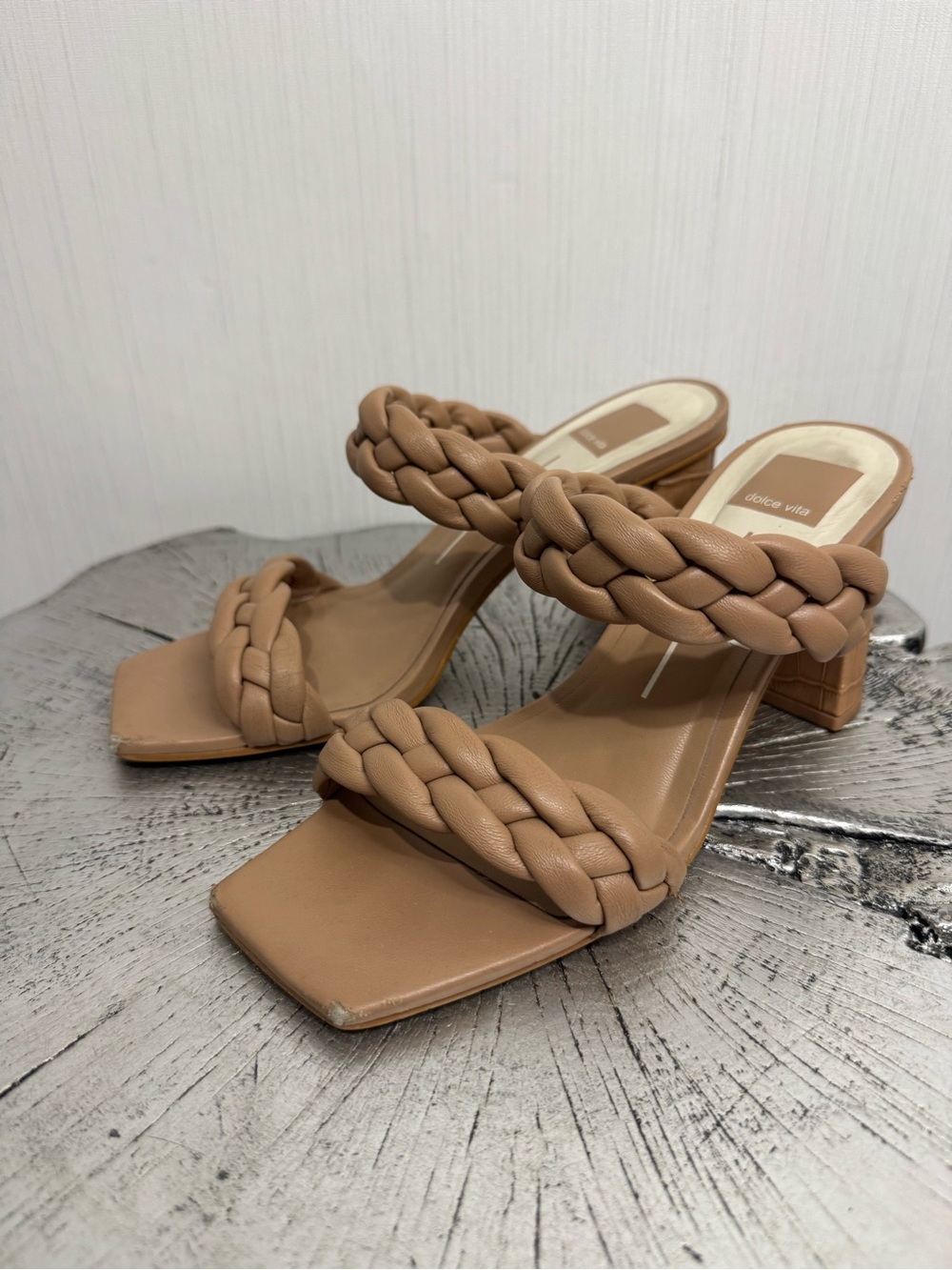 Dolce Vita Paily Sandals. Tan. Size 7.5. Loved with life left! See photos.
